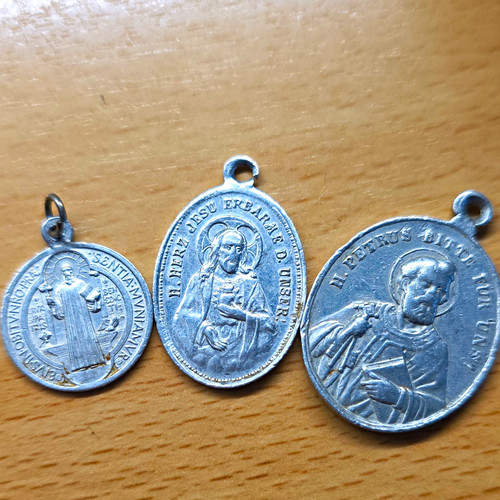 Pilgermedaillen anhänger - 3x,