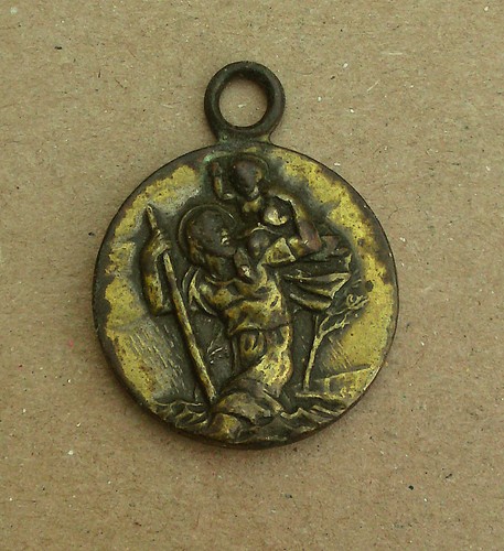 Alte pilgermedaille heiliger - alte,
