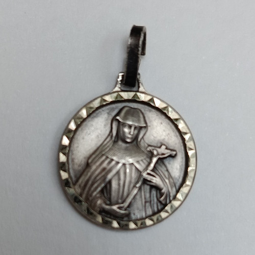 Pilgermedaille anhänger rund - pilgermedaille,