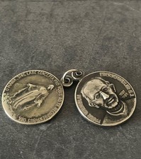 alte 2teilige Pilger Medaille